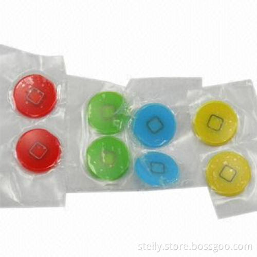Red/Pink/Yellow/Blue/Green Home Button for iPad 3/3G, Colorful Replacement